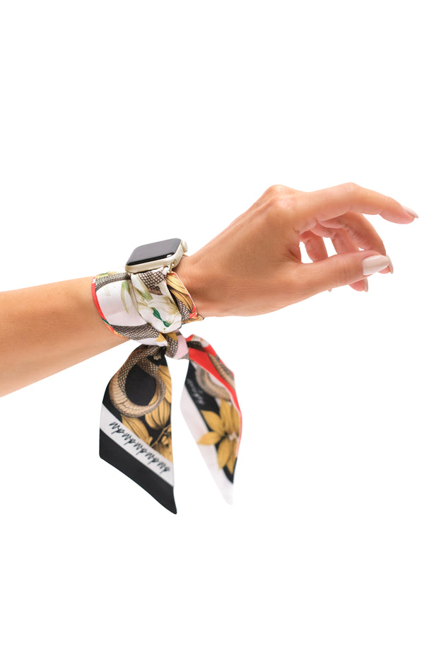 FOURPLAY VENOM APPLE WATCH SCARF BAND (CONNECTORS INCLUDED)