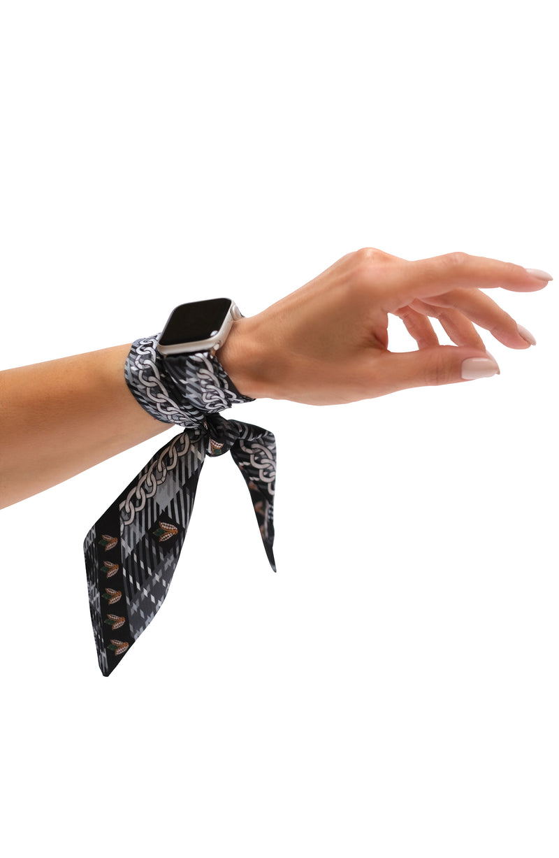 DIONNE APPLE WATCH SCARF BAND (CONNECTORS INCLUDED)