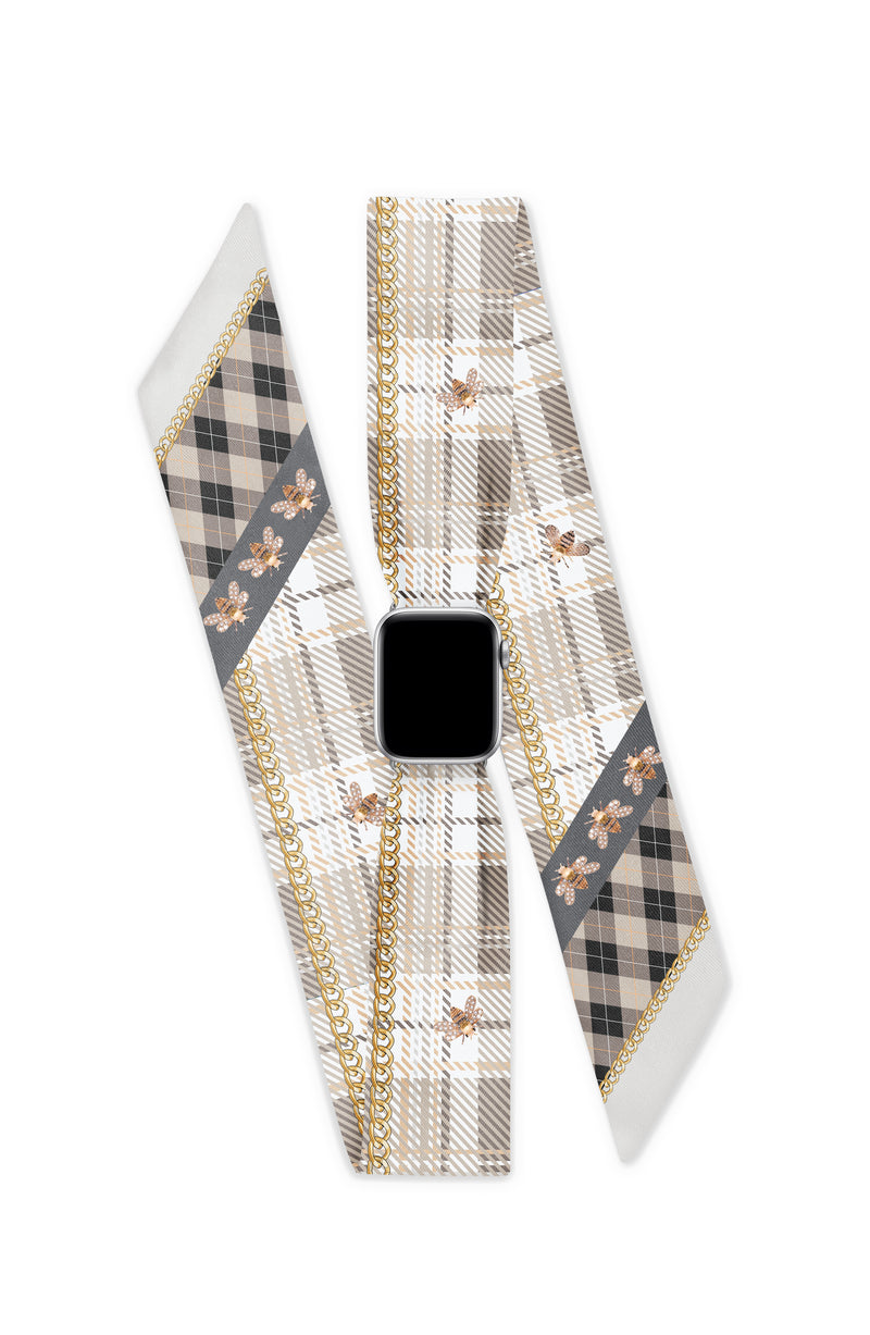 FITZGERALD APPLE WATCH SCARF BAND (CONNECTORS INCLUDED)