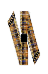 AMBER APPLE WATCH SCARF BAND (CONNECTORS INCLUDED)