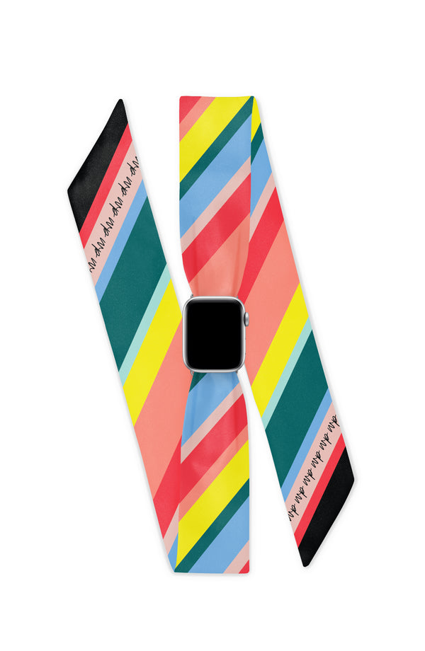 ROCKET POP APPLE WATCH SCARF BAND (CONNECTORS INCLUDED)